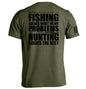 Fishing Solves Most Of My Problems Shield Republic