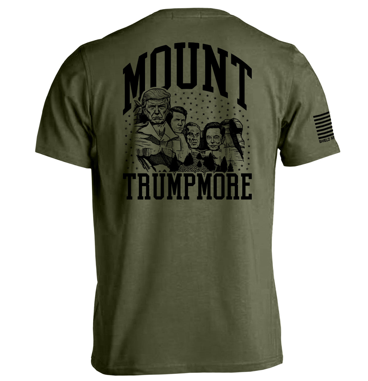 Mount Trumpmore Shield Republic