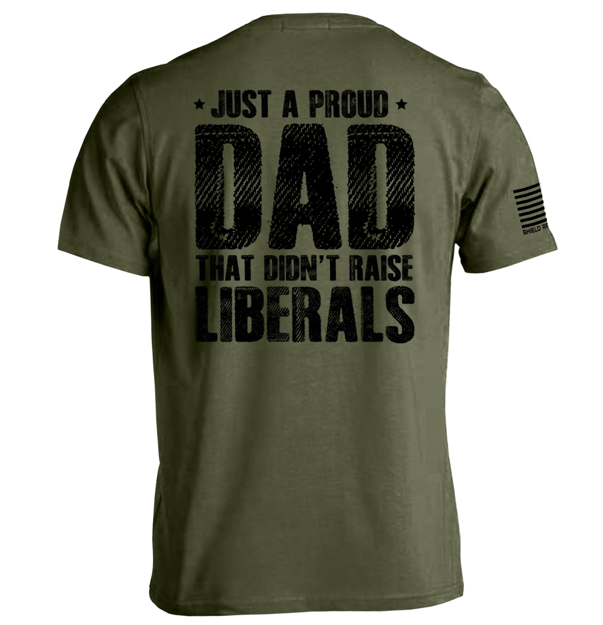 Just a Proud Dad Shield Republic