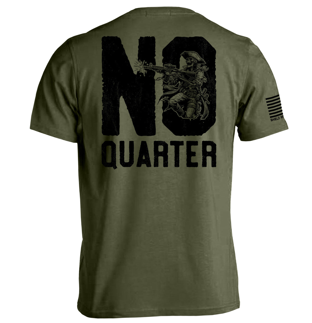 No Quarter AR15 Skeleton Shield Republic
