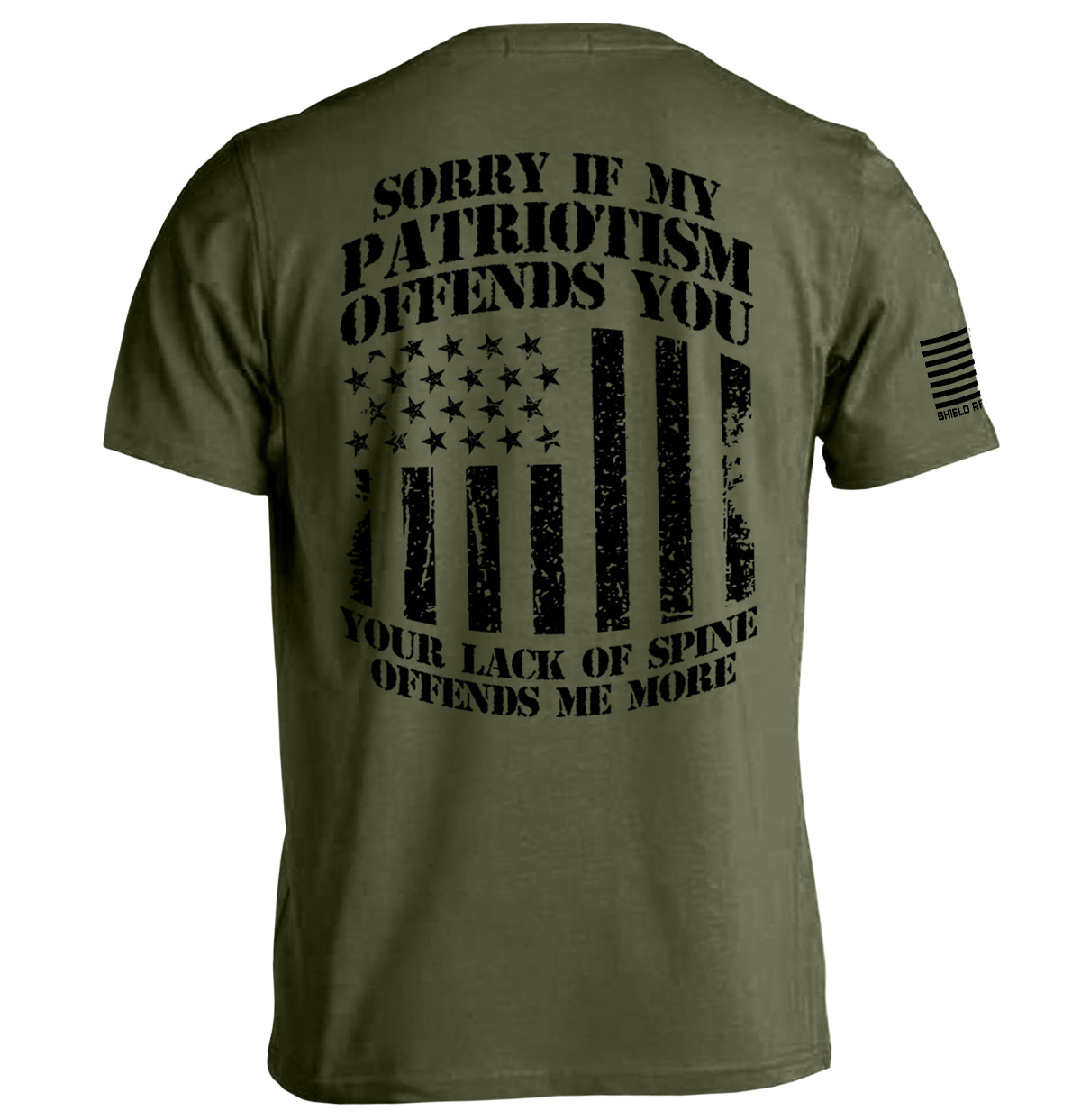 Sorry If My Patriotism Offends Shield Republic