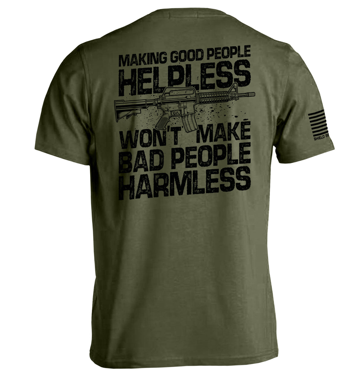 Making Good People Helpless AR15 Shield Republic