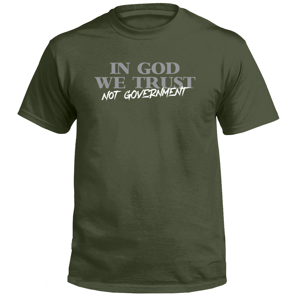 In God We Trust Not Government Shield Republic