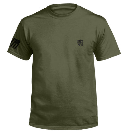 Camping Without Beer is Just Sitting in the Woods Shield Republic