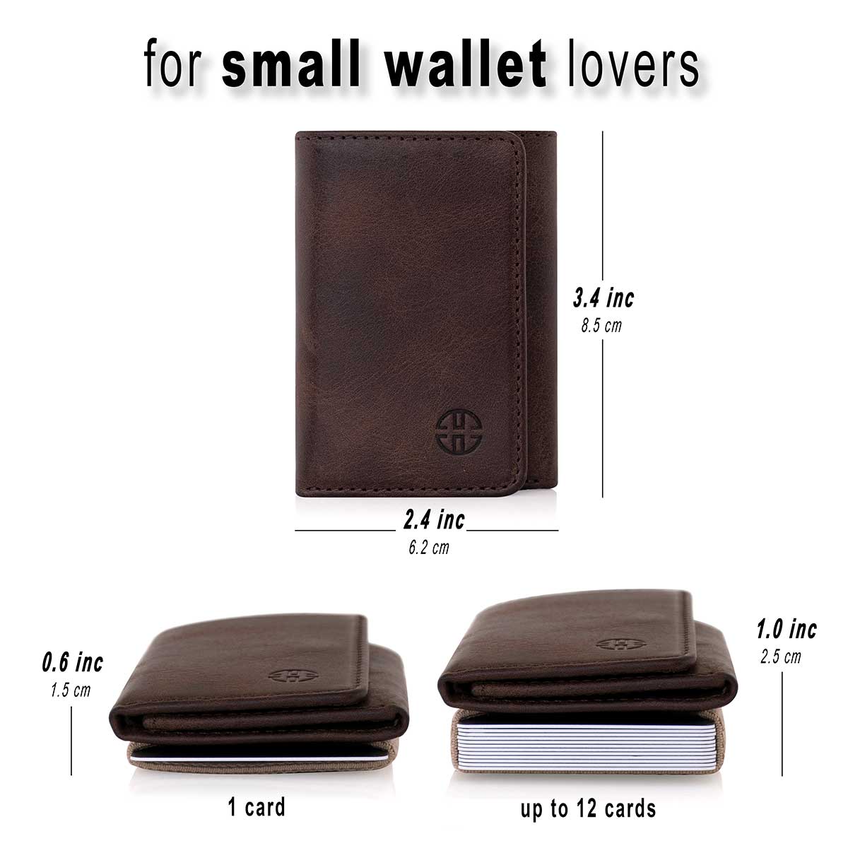 Rimini Wallet With Elastic Credit Card Holder Trusador