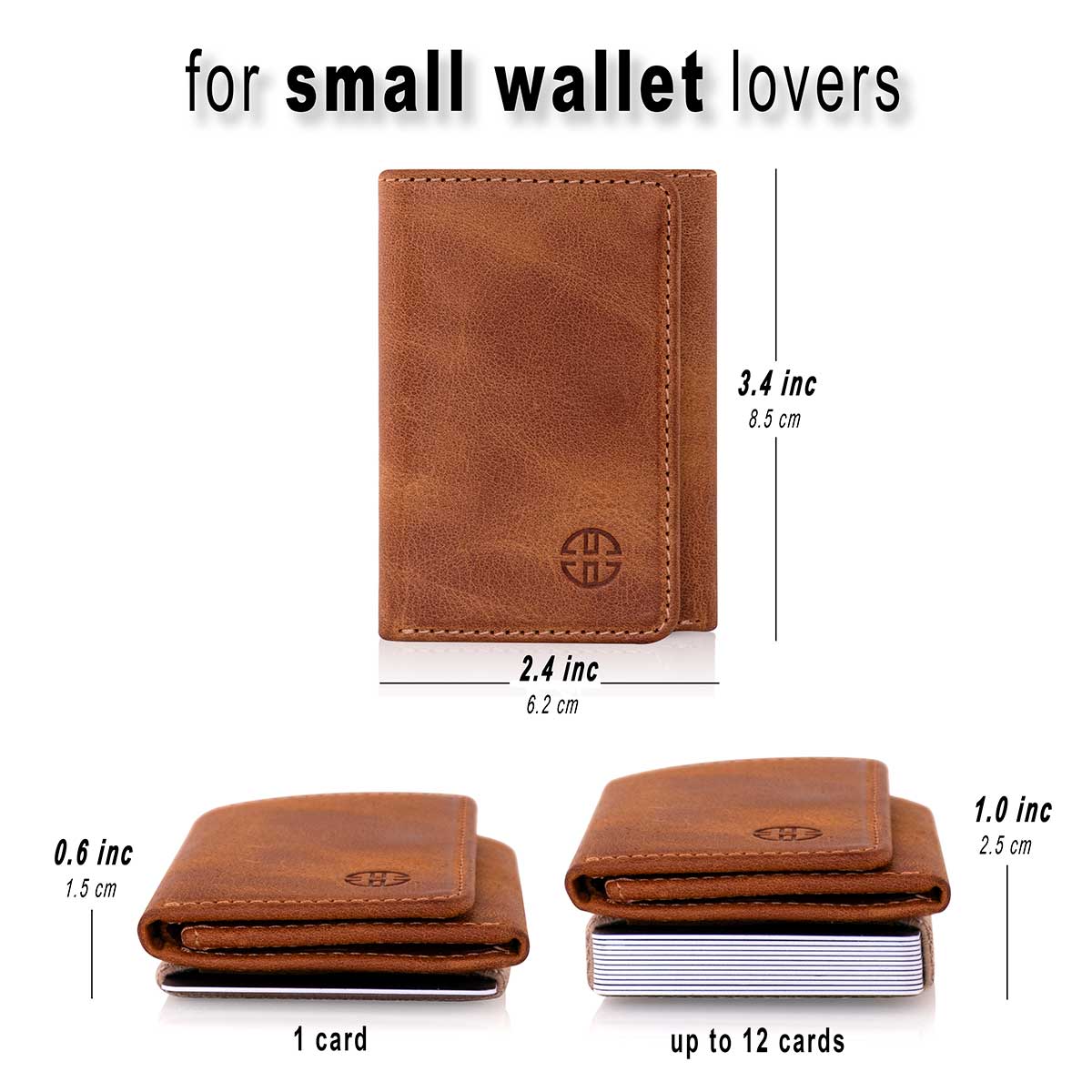 Rimini Wallet With Elastic Credit Card Holder Trusador