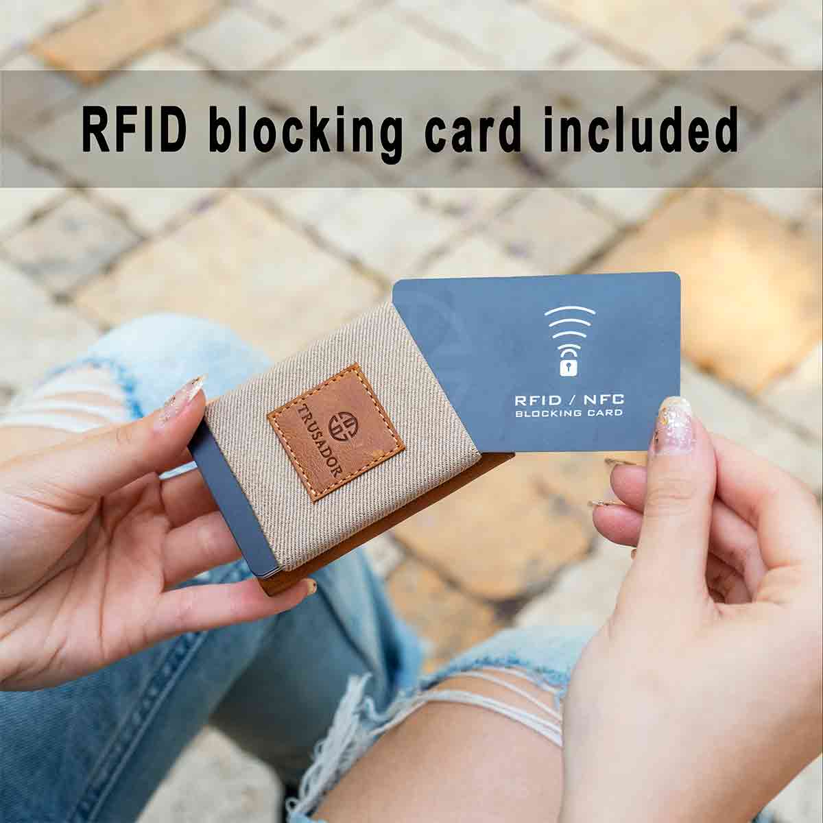 Rimini Wallet With Elastic Credit Card Holder Trusador
