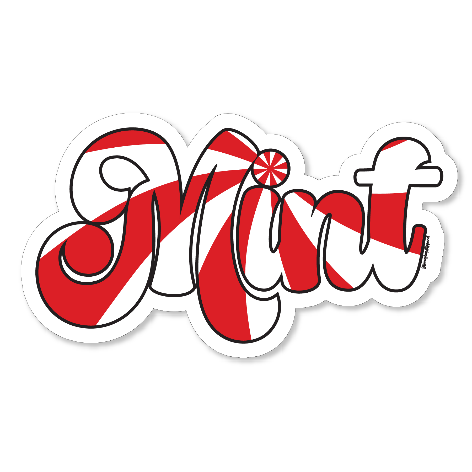 Mint Sticker Horseplay Apparel