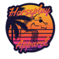 Miramar Sunset Sticker Horseplay Apparel
