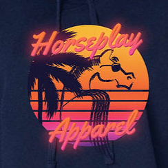 Miramar Cropped Hoodie Horseplay Apparel