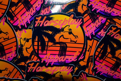 Retro Mega Sticker Pack Horseplay Apparel