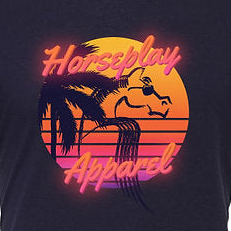 Miramar Sunset Tee: Unisex Horseplay Apparel
