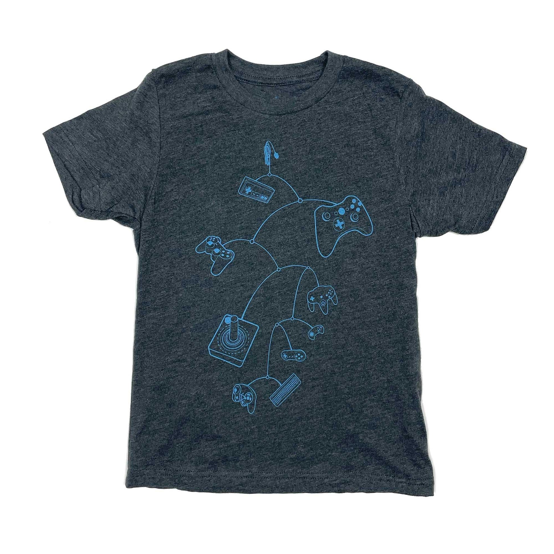 Mobile Controls Kids T-Shirt STORY SPARK