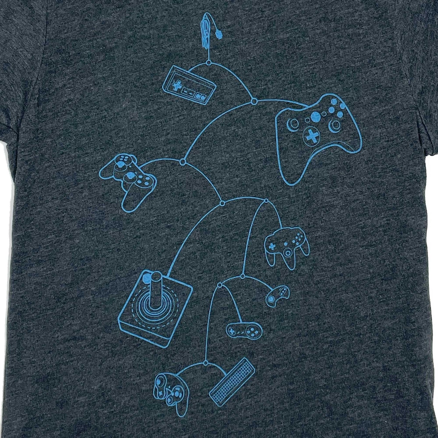 Mobile Controls Kids T-Shirt STORY SPARK
