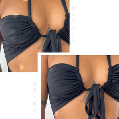 Limited Edition Deluxe Duo in White - Dark Nude Boob-eez