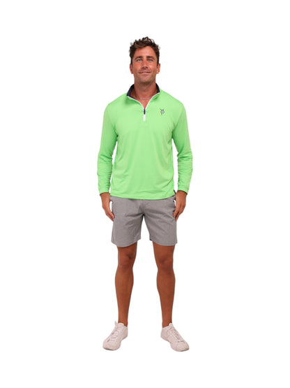Monterey Performance Quarter Zip White Water Life