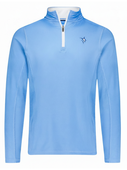 Montauk Quarter Zip Midweight Comfort White Water Life