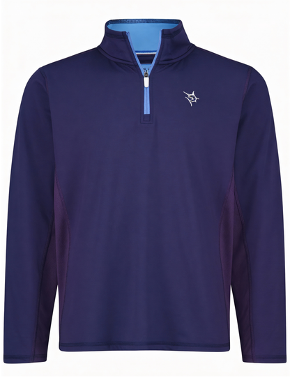 Montauk Quarter Zip Midweight Comfort White Water Life