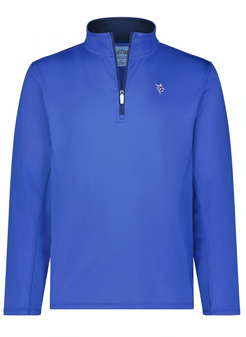 Montauk Quarter Zip Midweight Comfort White Water Life