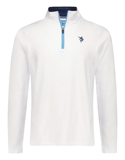 Montauk Quarter Zip Midweight Comfort White Water Life