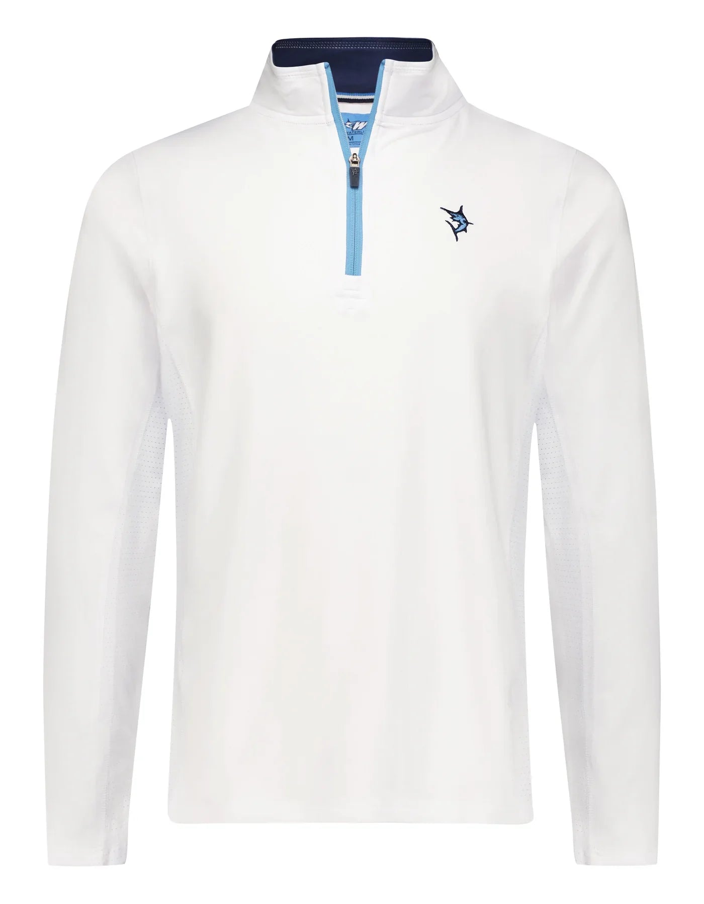 Montauk Quarter Zip Midweight Comfort White Water Life