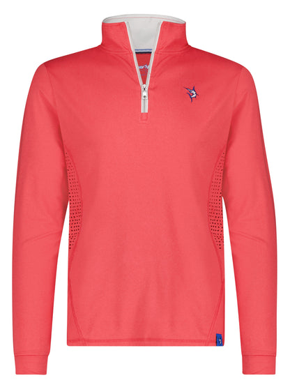 Monterey Performance Quarter Zip White Water Life