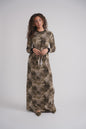 Printed Front Tie Nursing Nightgown MOOD + ELLWI
