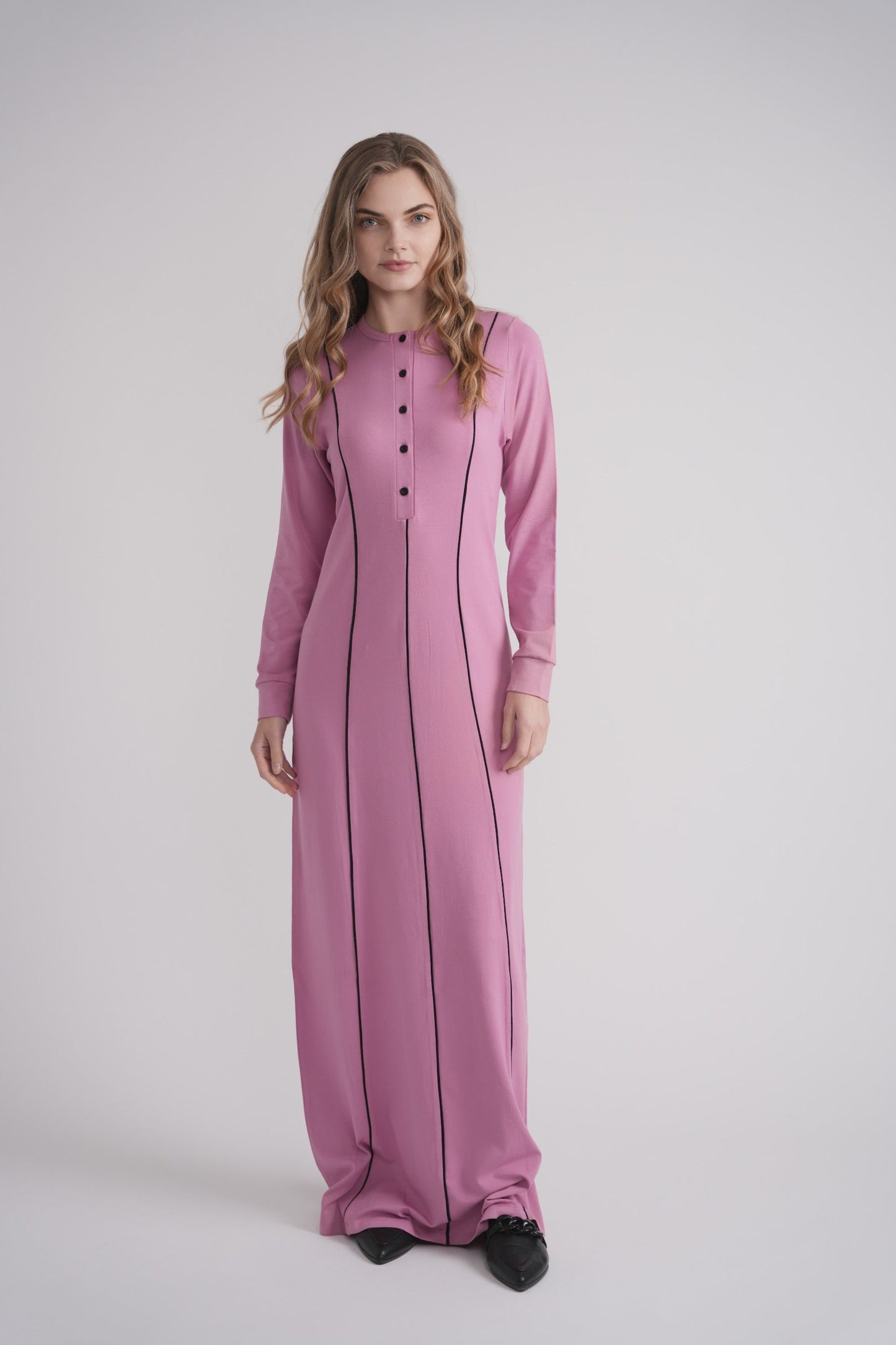 Taping Trim Nightgown MOOD + ELLWI