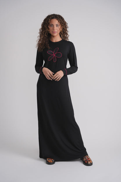 Embroidered Flower Nightgown MOOD + ELLWI