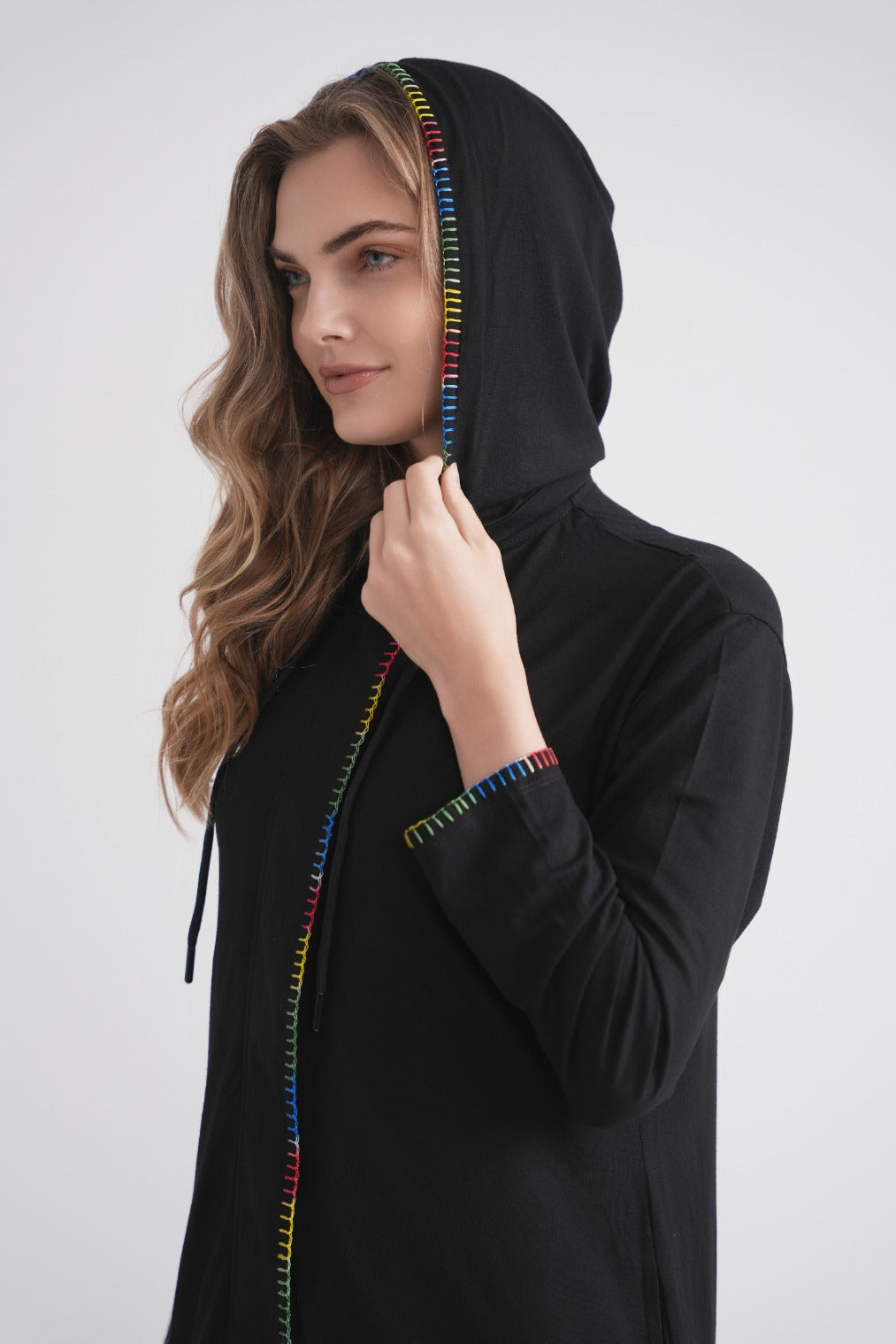 Blanket Stitch Morning Robe MOOD + ELLWI