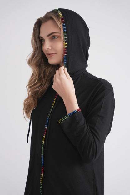 Blanket Stitch Morning Robe MOOD + ELLWI