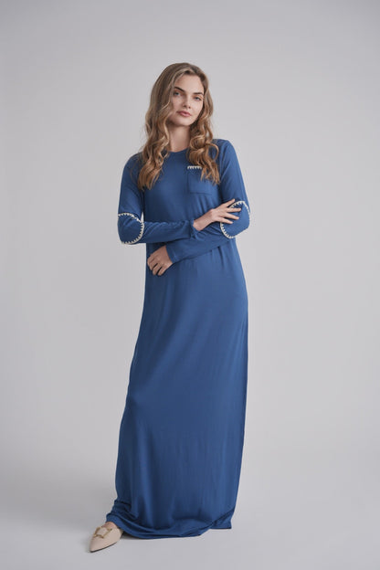 Ecru Stitch Nursing Nightgown MOOD + ELLWI