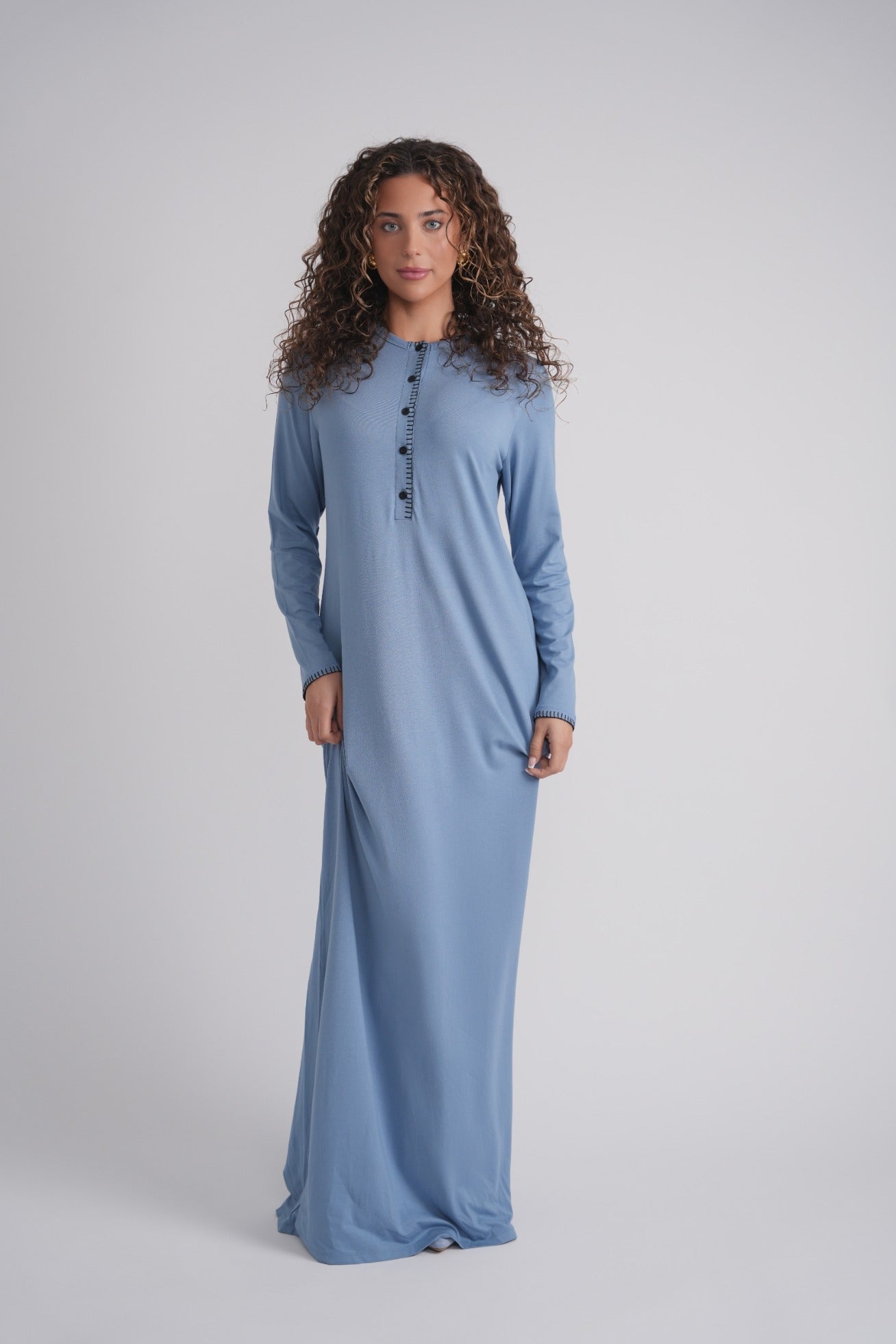 Blanket Stitch Nightgown MOOD + ELLWI