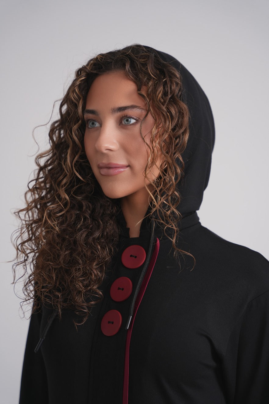 Oversized Button Morning Robe MOOD + ELLWI