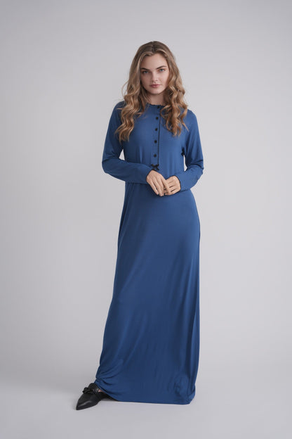 Scalloped Trim Nightgown MOOD + ELLWI