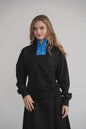 Matte Satin Top - Blue MOOD + ELLWI