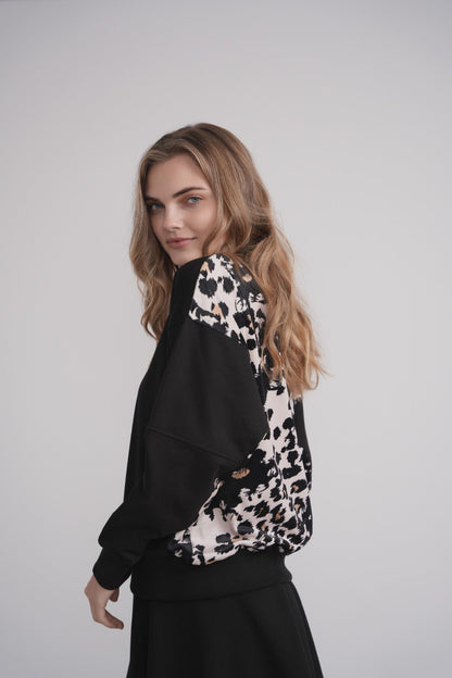 Velour Back Floral Print MOOD + ELLWI