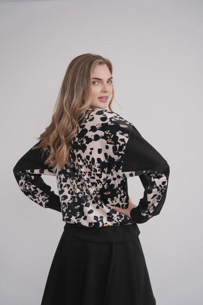 Velour Back Floral Print MOOD + ELLWI