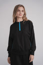 Torquoise Zipper Sweathshirt MOOD + ELLWI