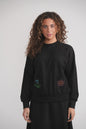 Embroidered Pocket Sweatshirt MOOD + ELLWI