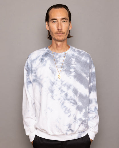 HAND DYED SWEATSHIRT Morning Fog Keep Company