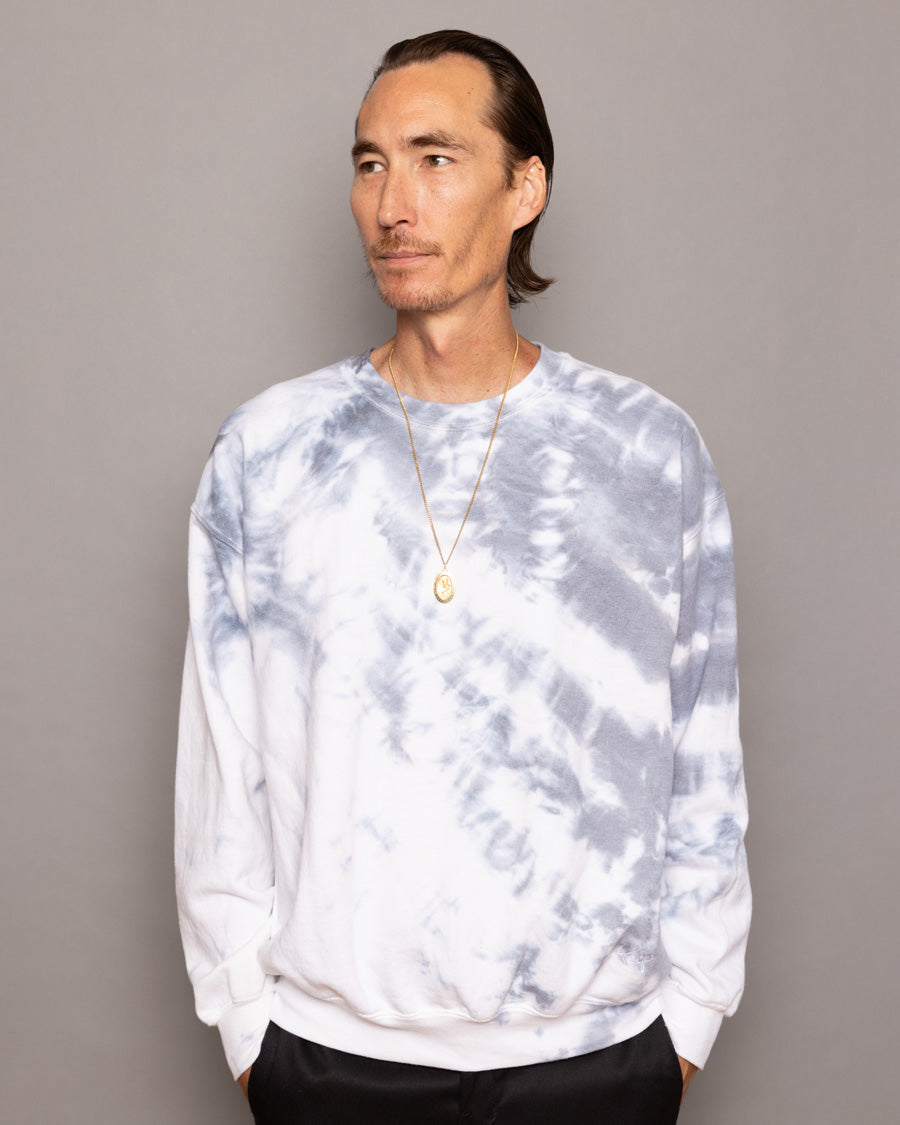HAND DYED SWEATSHIRT Morning Fog Keep Company