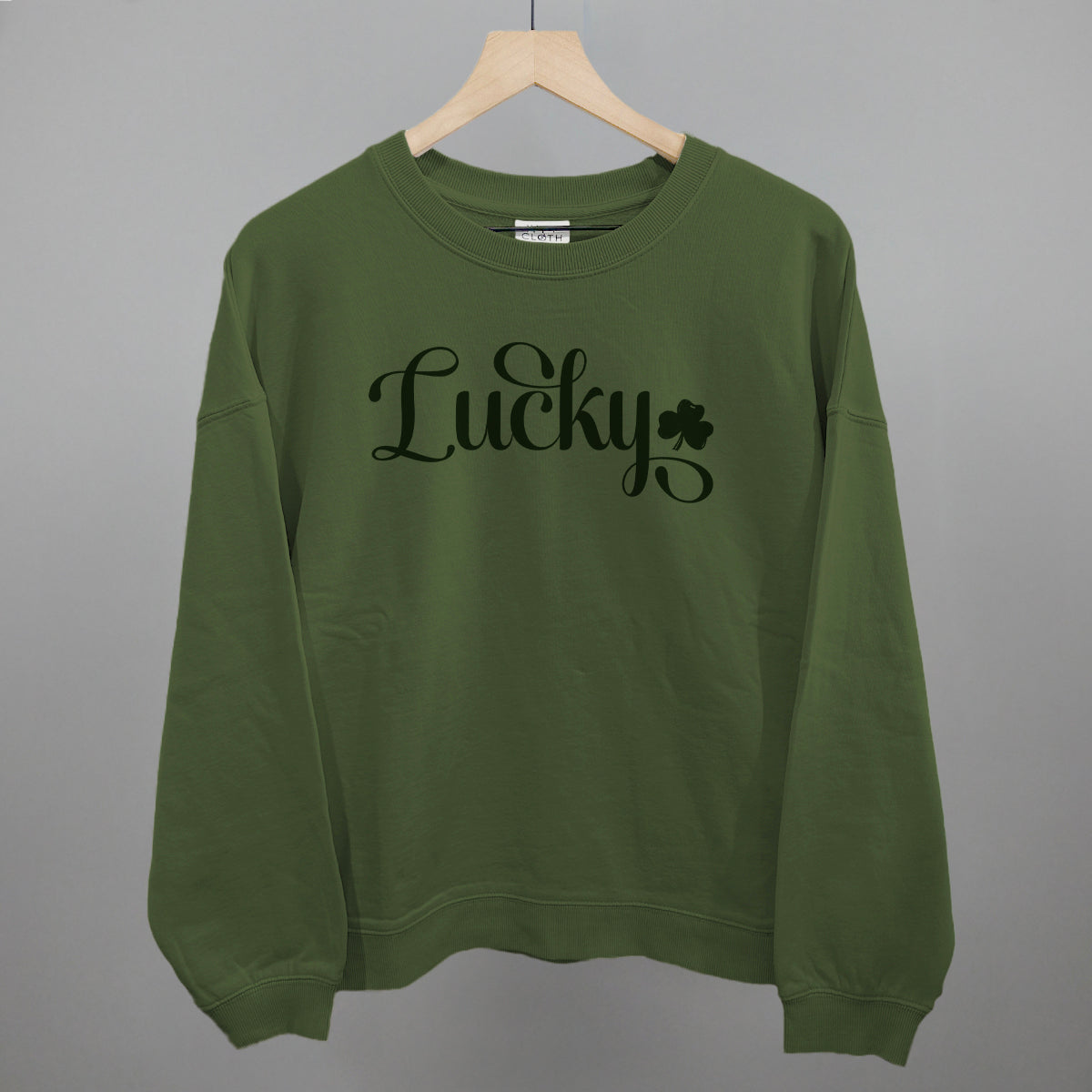 Lucky Script + Clover Ivy + Cloth