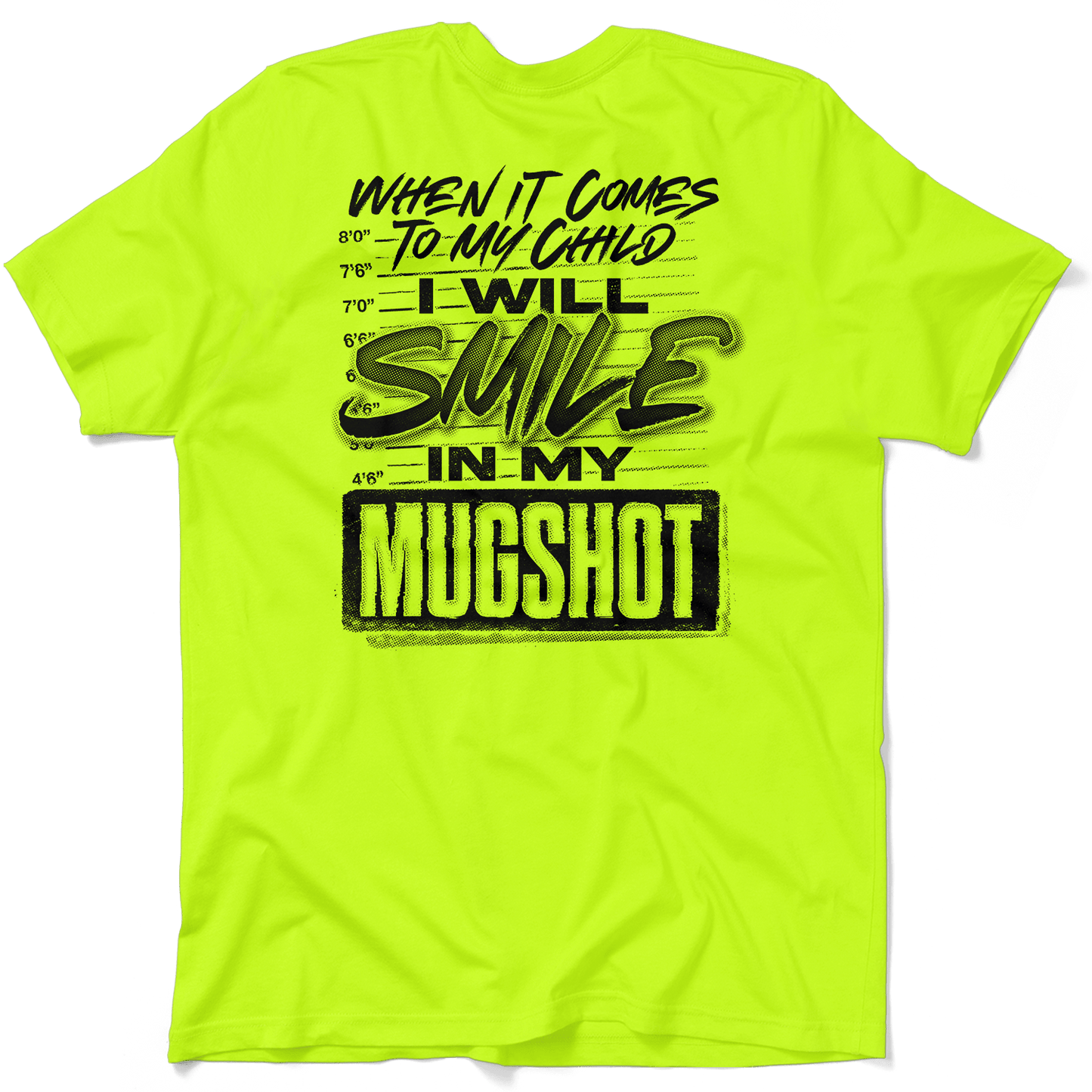 Mugshot - Safety Yellow T-Shirt Armed American Supply
