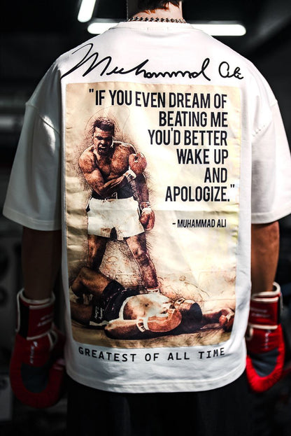 Muhammad Ali Graphic Cotton T-Shirt – Greatest of All Time Withinblack