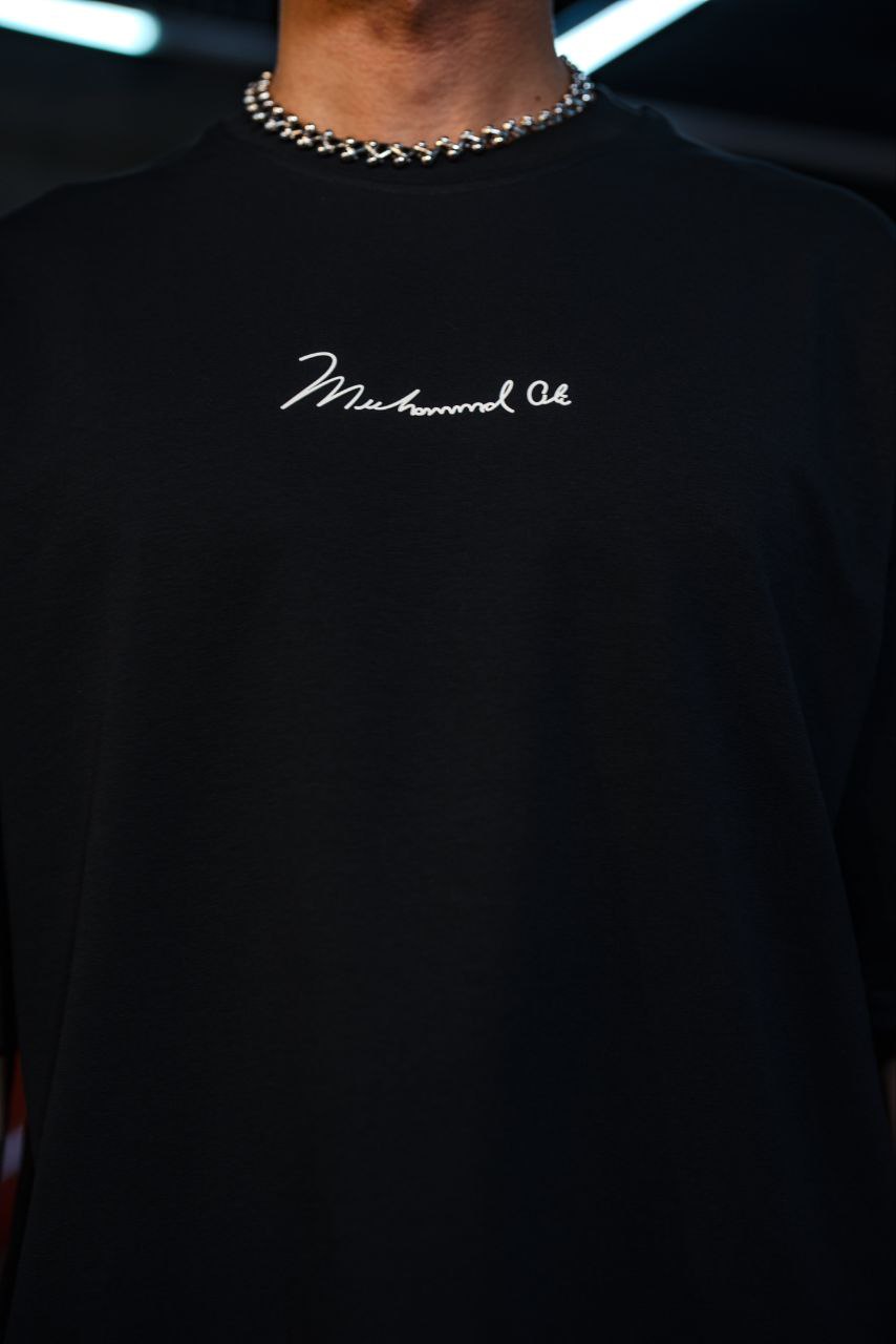 Muhammad Ali Oversized T-Shirt | Vintage Boxing Legend Graphic Tee Withinblack