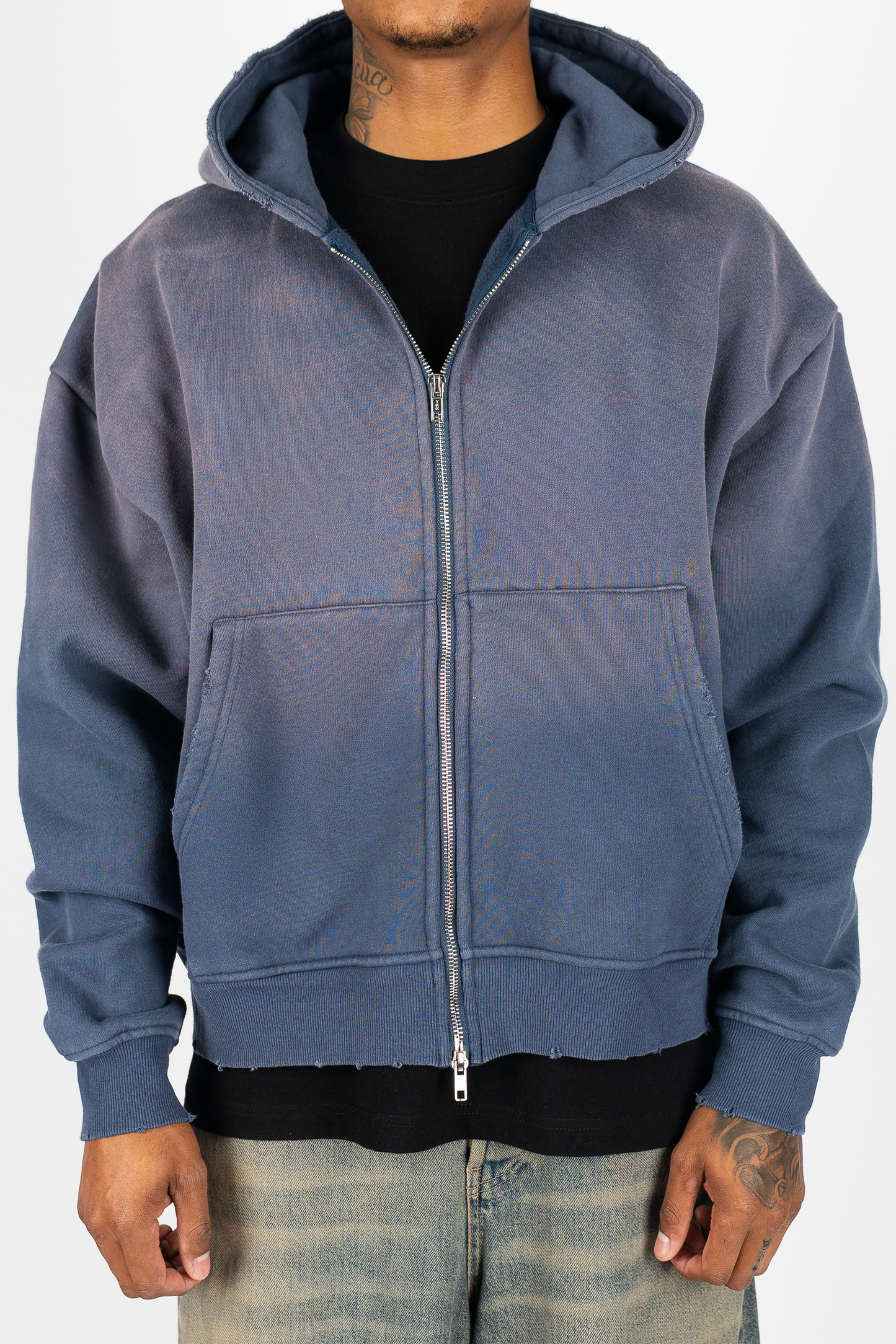 Weathered Zip Up Superline