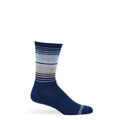 Navy Ombre Stripe Casual Crew DeadSoxy