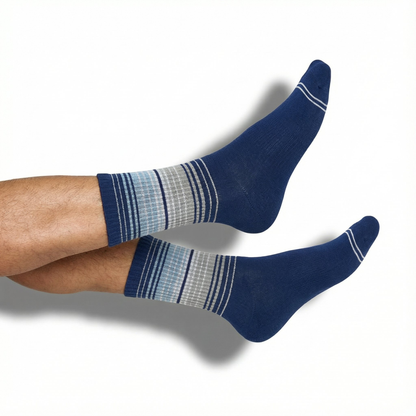 Navy Ombre Stripe Casual Crew DeadSoxy