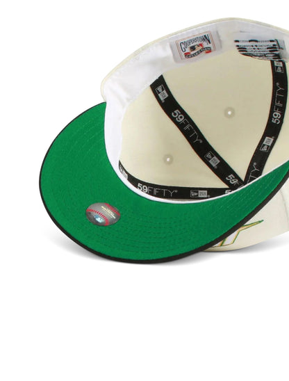New Era 5950 La Dodgers "100Th Anniversary" Hat Denim Exchange